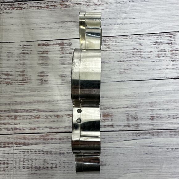 Vintage Fox Run Made In USA 7.5" Metal Santa Cookie Cutter - Picture 6 of 7